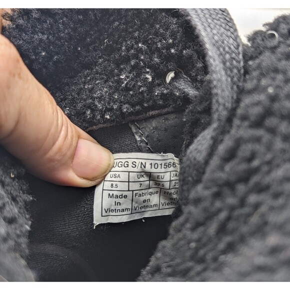 UGG Crofts Lace Up Boots Size Women's 8.5 - Picture 5 of 5